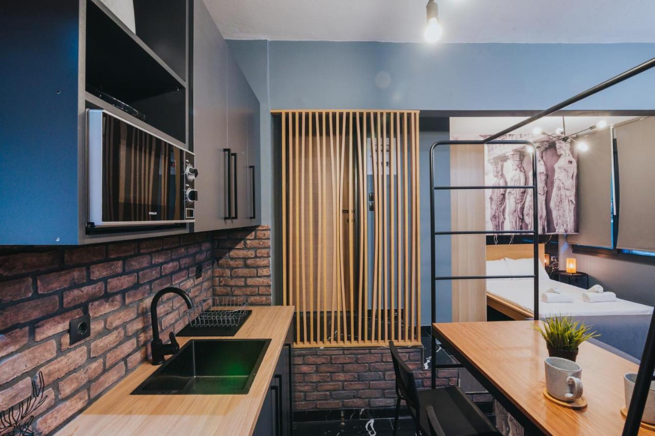 New Modern Ground Floor Apartment By The Sea 테살로니키 외부 사진